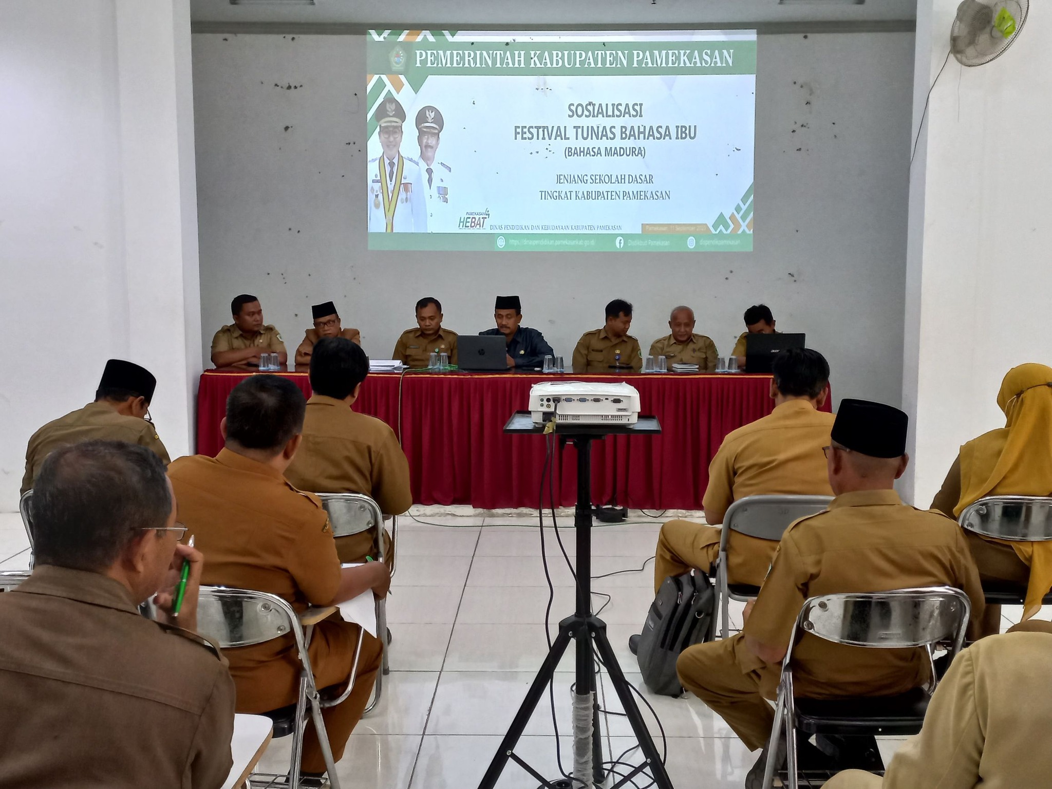Sosialisasi Festival Tunas Bahasa Ibu (Bahasa Madura) bagi Jenjang Sekolah Dasar (SD)