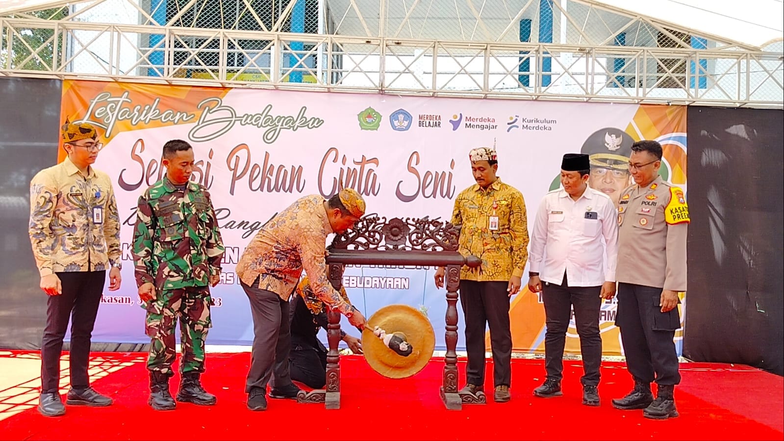 Hari Jadi Pamekasan Ke - 493, Disdikbud Gelar Pekan Cipta  Seni
