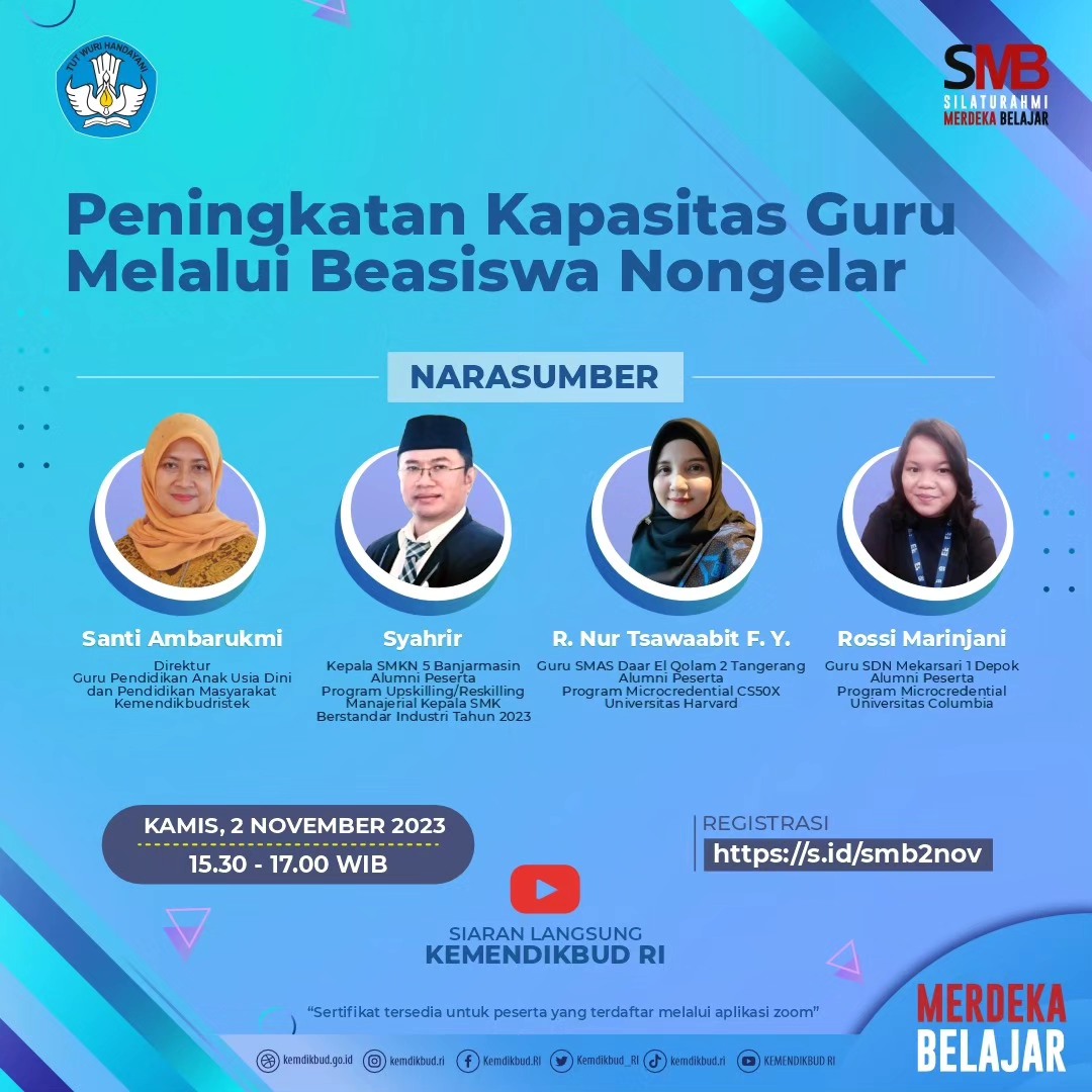 Peningkatan Kapasitas Guru Melalui Beasiswa Nongelar