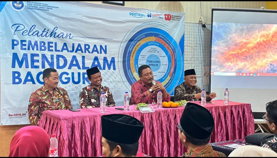 Pelatihan Pembelajaran Mendalam untuk Guru SD dan SMP se-Kabupaten Pamekasan