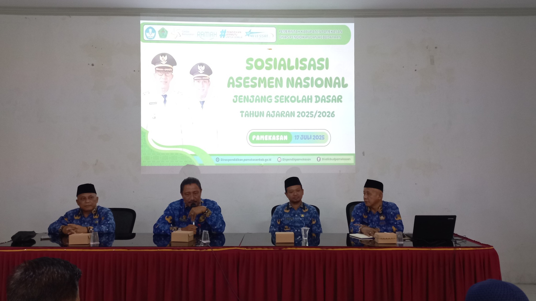 Disdikbud Pamekasan Gelar Sosialisasi Asesmen Jenjang Sekolah Dasar