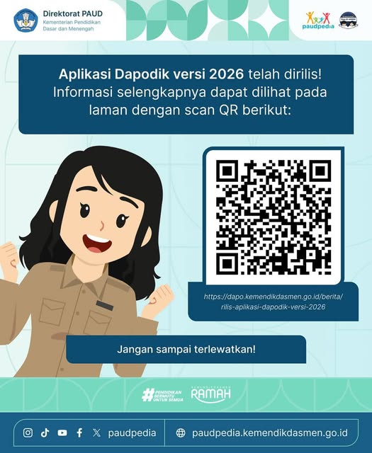 Aplikasi Dapodik Versi 2026 Telah Dirilis!