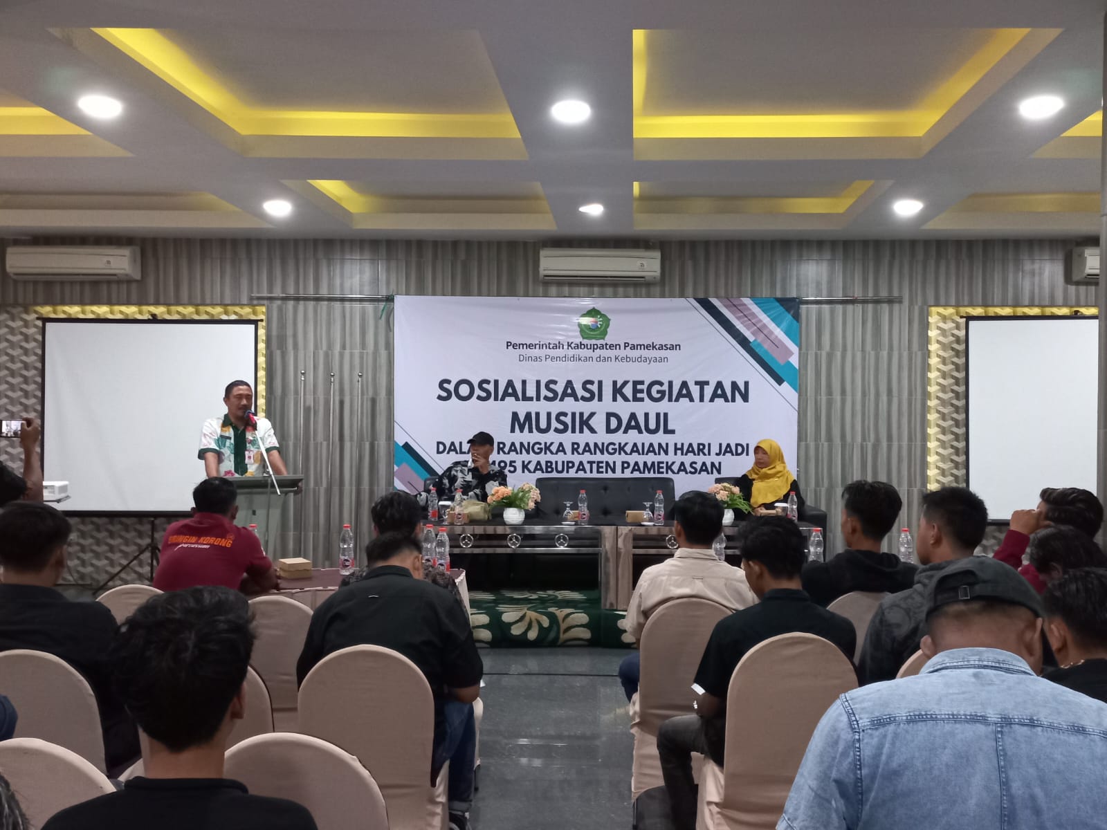 Disdikbud Gelar Sosialisasi Kegiatan Musik Daul dalam Rangka Meriahkan Hari Jadi Ke-495 Kabupaten Pamekasan