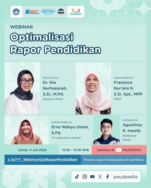 OPTIMALISASI RAPOR PENDIDIKAN 