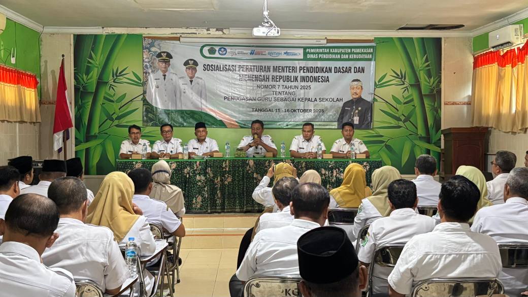 Sosialisasi Permendikdasmen Nomor 7 Tahun 2025 tentang Penugasan Guru sebagai Kepala Sekolah