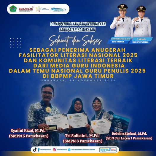 Selamat dan Sukses atas Prestasinya!