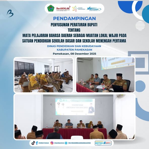 Penyusunan Peraturan Bupati tentang Mata Pelajaran Bahasa Daerah