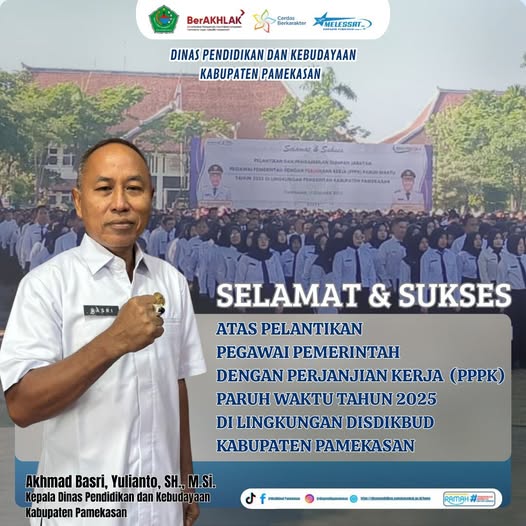 SELAMAT DAN SUKSES ATAS PELANTIKAN PPPK PARUH WAKTU 2025